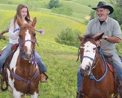 1-Hour Guided Horseback Trail Ride in Marshall
