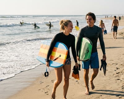Boogieboard Rental in Whalebone