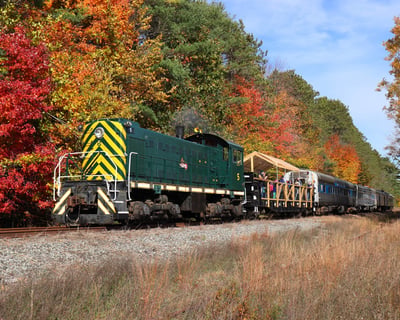 Southern Adirondacks Fall Foliage Train Ride
