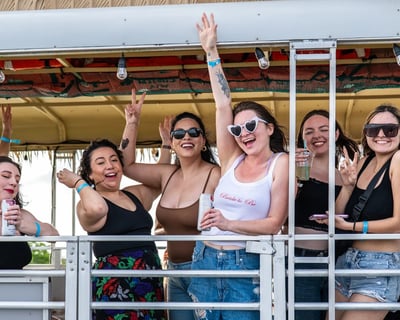 Tipsy Gator’s Booze Cruise Party Boat on Bayou Bienvenue