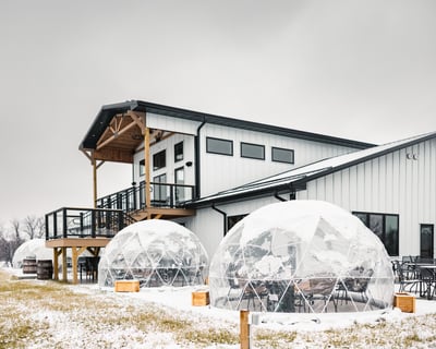 Garden Dome Patio Rental for Up to 8 Guests