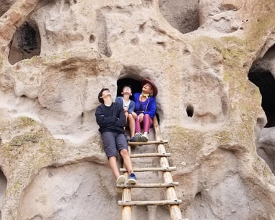 Hike Bandelier National Monument Cliff Dwellings