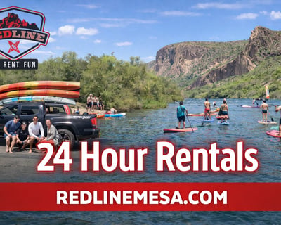 24-Hour Kayak & Paddleboard Rentals in Mesa