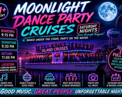 Moonlight Cruise in Carolina Beach