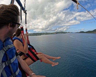 Private Parasailing in St. Thomas