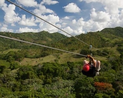 Full-Day Zip Line Tour From Juan Dolio