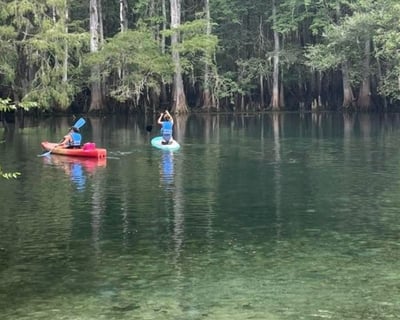 Manatee Springs Tandem Kayak Rental