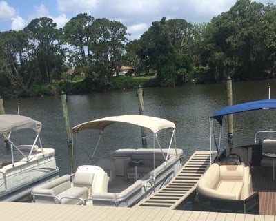 Captain Your Own Pontoon in Indian River Lagoon