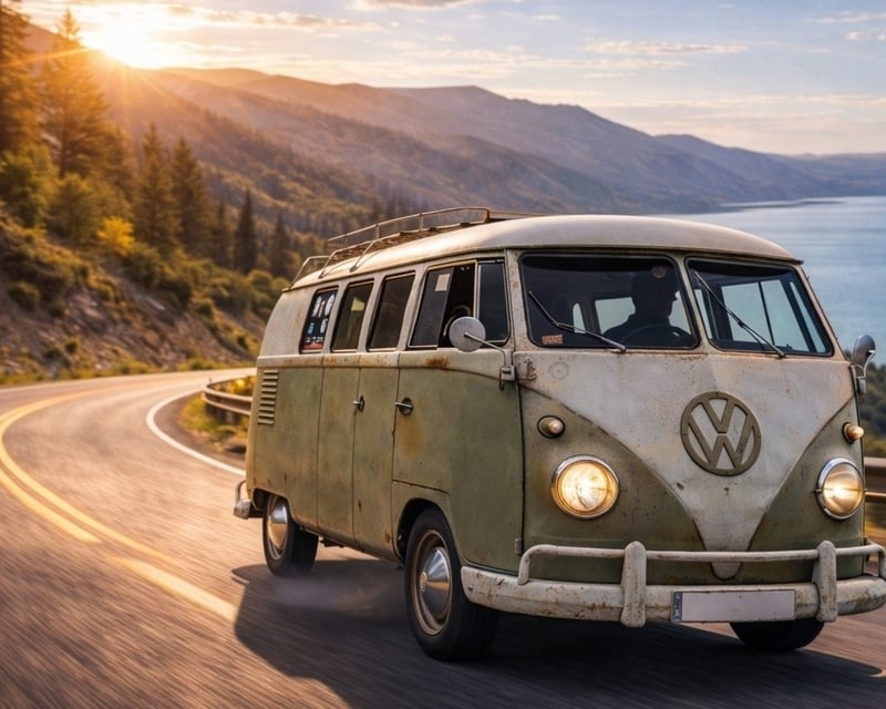 Private Classic Car Tour to Bear Lake via Logan Canyon