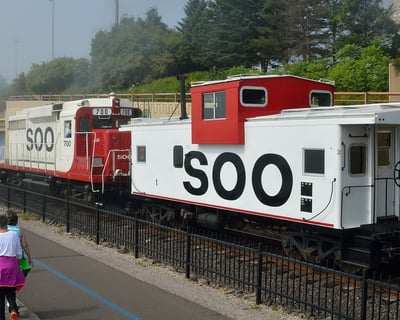 Caboose Train Ride in Duluth