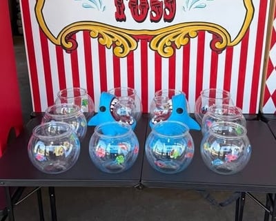 Carnival Fish Bowl Toss Game Rental in Pensacola