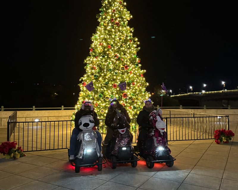 Guided Holiday Lights Ride in Downtown Napa