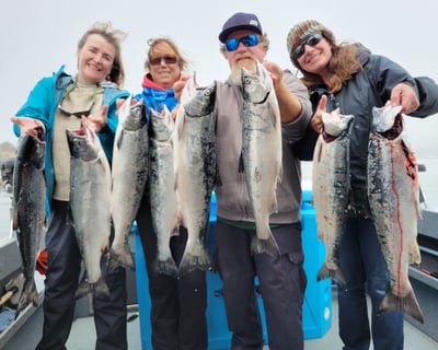 Coho & Chinook Salmon Fishing Charter in Charleston