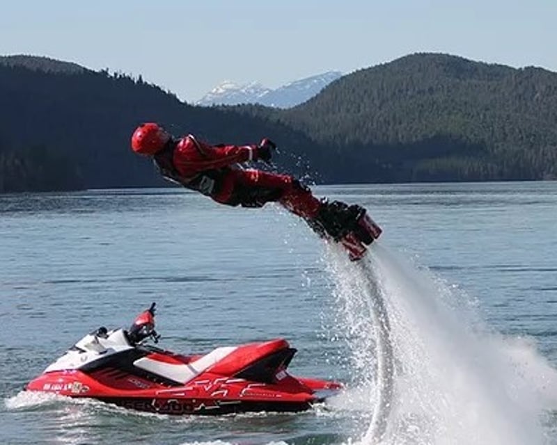 Beginner Flyboard Lesson in Whitefish, Montana