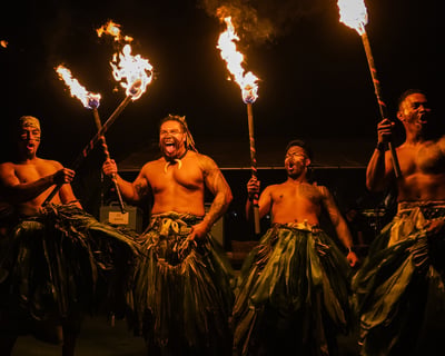Warrior-Themed Luau Show in Oahu