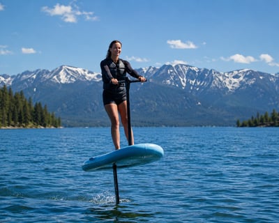 Carnelian Bay Electric Hydrofoil Scooter Ride