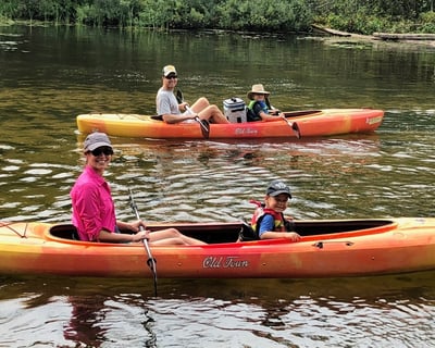 2-Person Kayak Rental on the AuTrain River