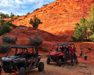 7-8 Hour UTV Tour From Glendale to Peek-A-Boo