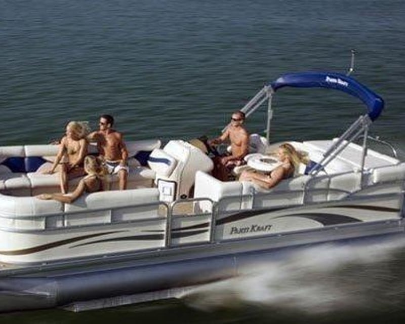 Private Pontoon Boat Rental in Pensacola Beach