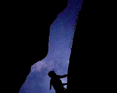 Night Guided Slot Canyon Climbing Tour in LeChee
