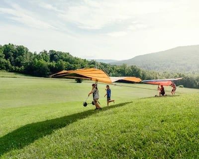 Learn Hang Gliding on Bunny Hills in Rising Fawn
