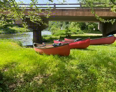 New River Canoeing with Gear & Shuttle in Boone