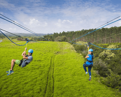 Umauma Falls 4-Line Zipline Tour