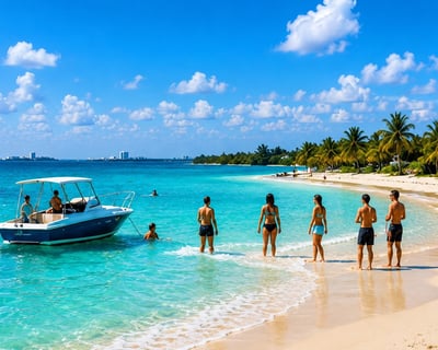 2-Hour Raccoon Island & Sandbar Swim From Miami Beach