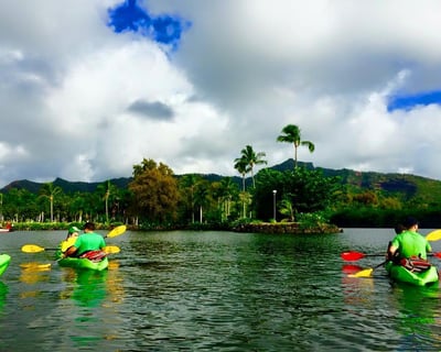 Secret Falls Guided Kayak & Hike Tour in Kauai