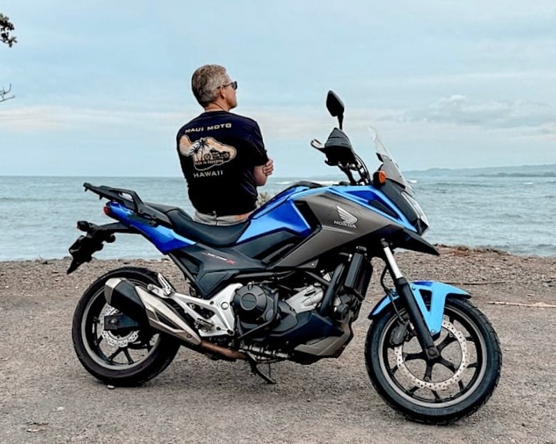 Honda NC750X Motorcycle Rental on Maui