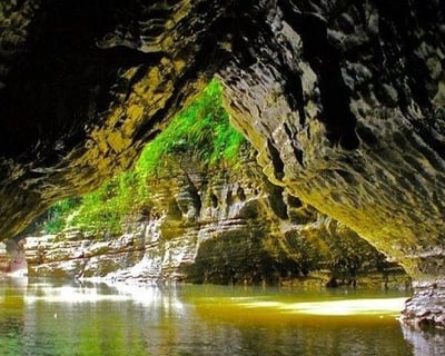 Guided River Caving Tour in Utuado