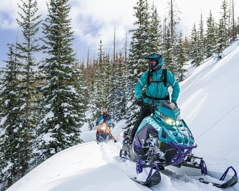 4-Day Snowmobile Rental in Bighorn National Forest