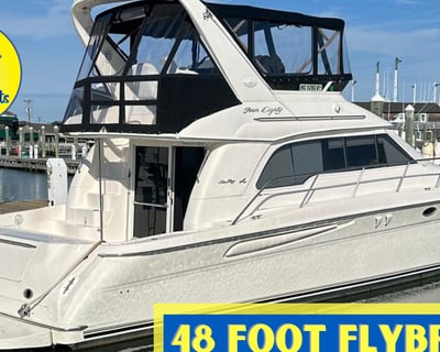 50' Sea Ray Yacht Charter in Miami