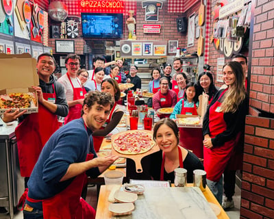 Hands-On Pizza-Making Class in New York City