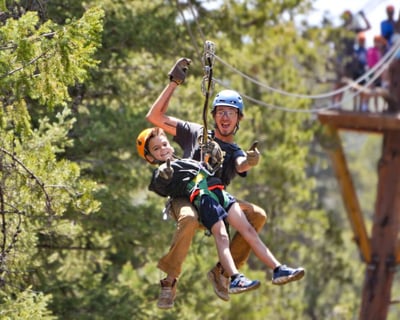 Buena Vista Class IV Rafting & Zipline Combo