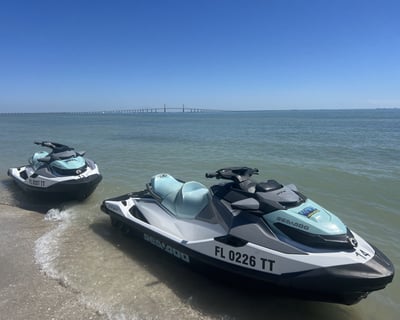 Freestyle Jet Ski Guided Tour in St. Petersburg
