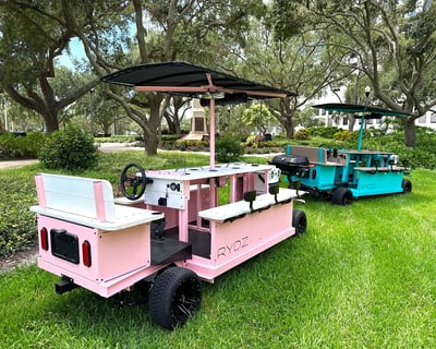 Explore Virginia Beach With an 8-Seater Golf Cart Rental