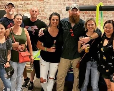 Birthday Axe Throwing Party in Bossier City