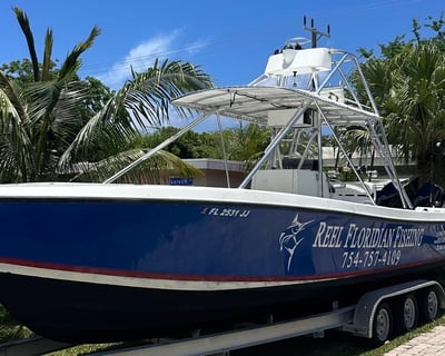35' Boat Rental in Pompano Beach