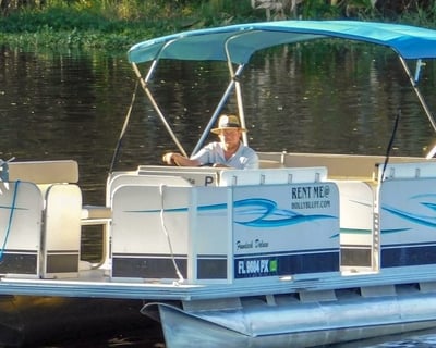 24' Pontoon Boat Rental in DeLand