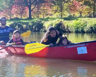 5-Mile New River Canoe Trip From Jefferson