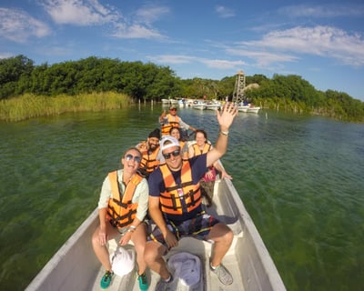Canals & Lagoon Private Tour of Sian Ka'an