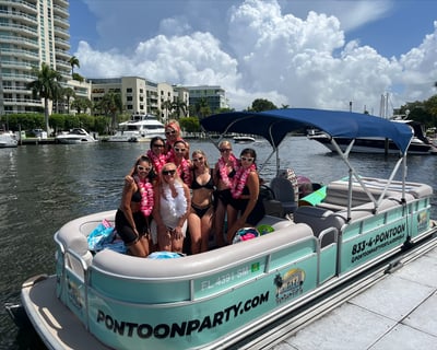 6-Hour Party Pontoon Charter in Fort Lauderdale