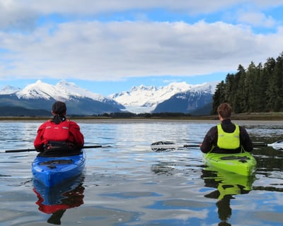 Juneau Wetlands Kayak Tour With Glacier Views
