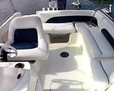 20' Deckboat Rental in St James City