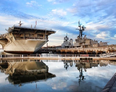 USS Yorktown Captain's Tour & Exclusive Access