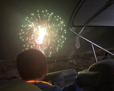 Destin Fireworks Pontoon Rental