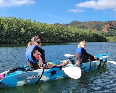 Self-Guided Wailua River Kayak Rental