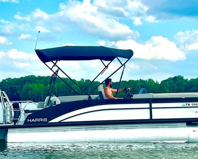 Cruise Tims Ford Lake on a Harris Pontoon Rental