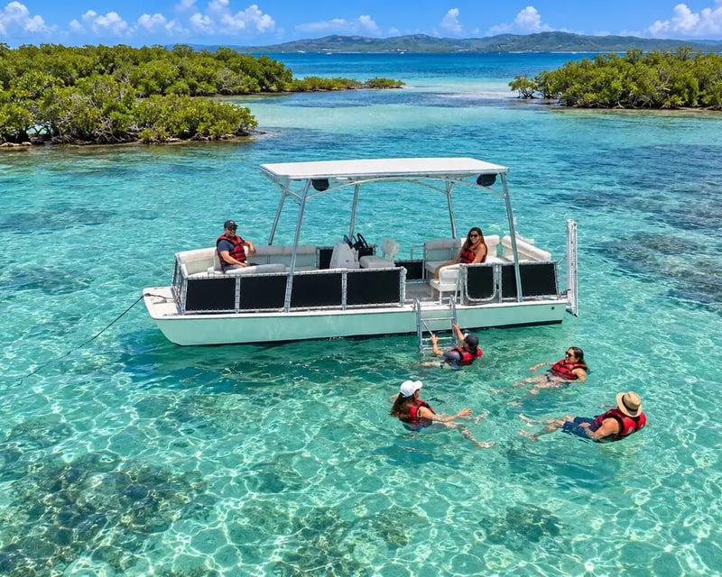 Private Catamaran Charter to Cayo Caracoles in La Parguera